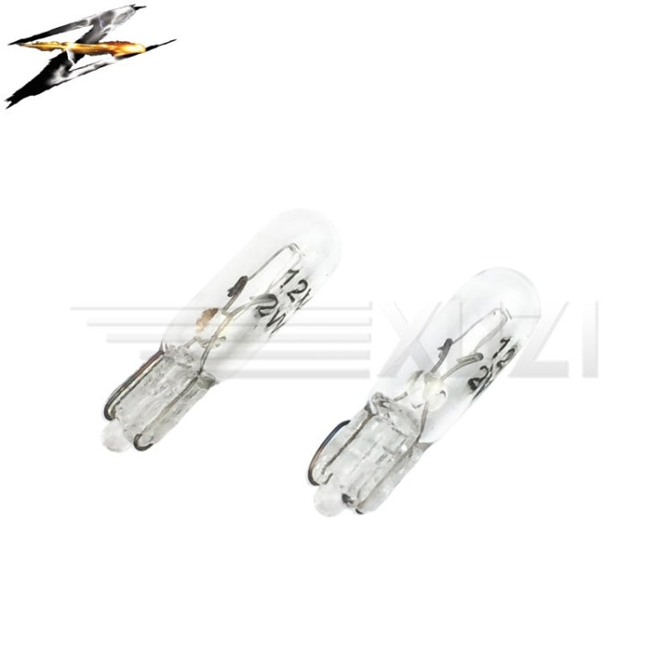 10個T5汽車儀錶光度計更換燈琥珀色1.2W 12 V燈