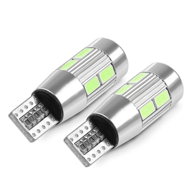 2PCS汽車造型車汽車LED T10 Canbus 194 W5W 10 SMD 5630 LED燈泡LED燈停車汽車側燈