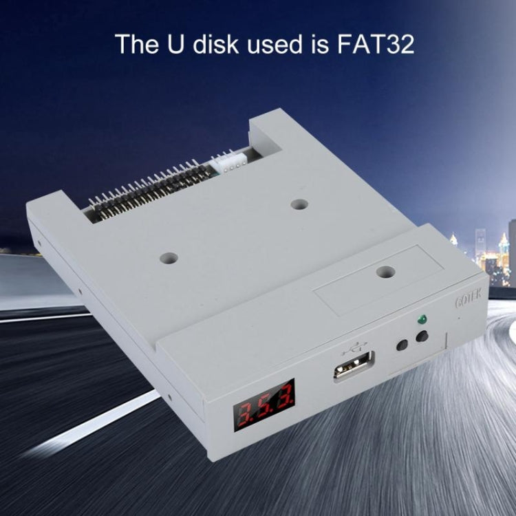 SFR1M44-U100 3.5英寸1.44MB USB SSD軟驅模擬器即插即用