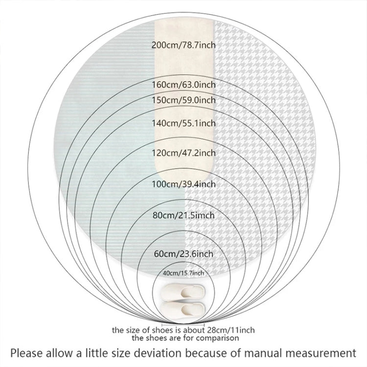 3D環形圖案浴室客廳地毯家居裝飾墊