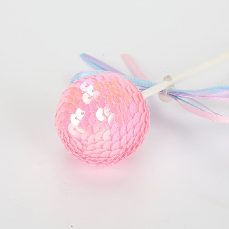 絲帶蝴蝶結亮片球形蛋糕派對甜品插牌