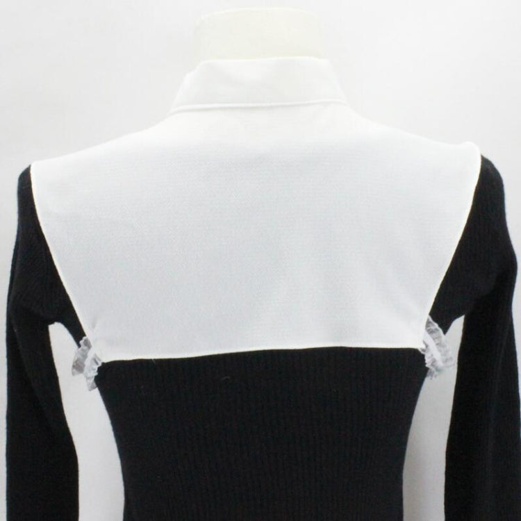 復古宮廷風雪紡襯衫領職業西裝裝飾假領子