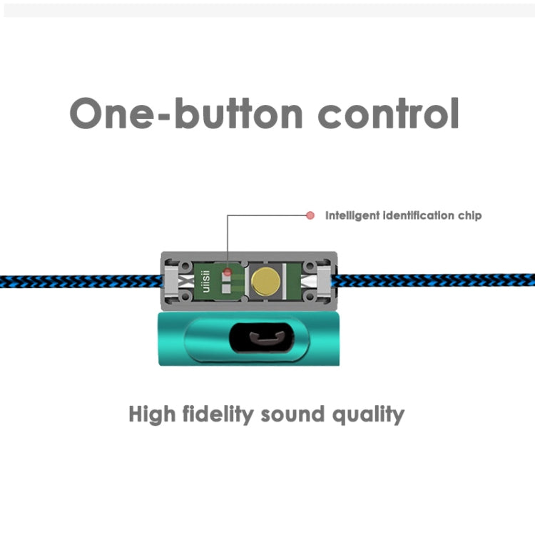 金屬有線耳機超級低音耳機入耳式運動耳機帶麥克風適用於小米三星華為