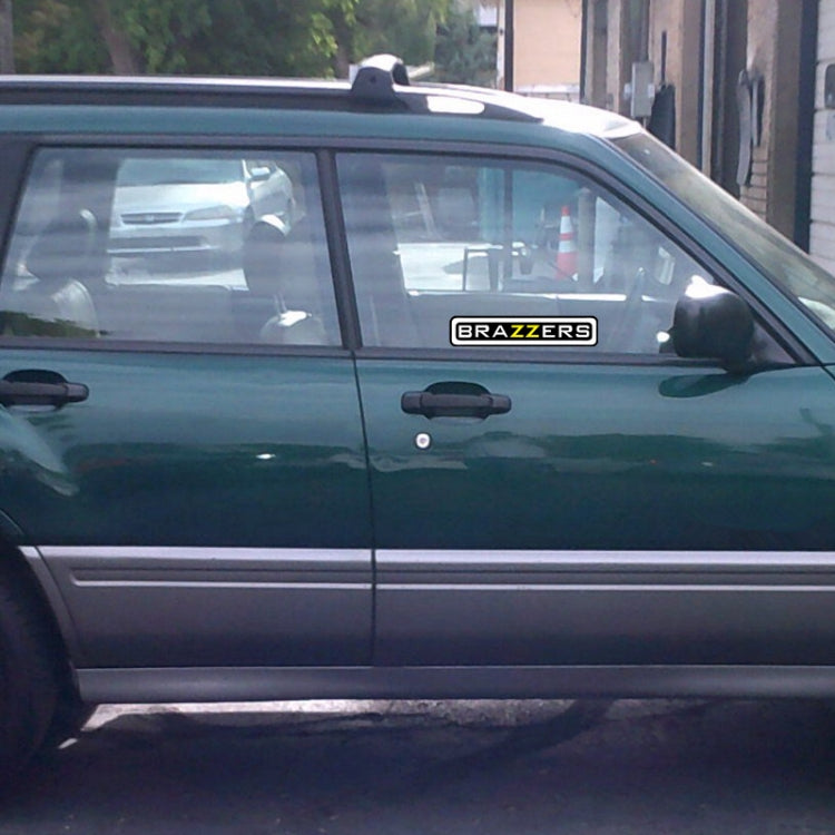 10個一賣 汽車貼紙貼花汽車造型，尺寸：4.9x22.5厘米