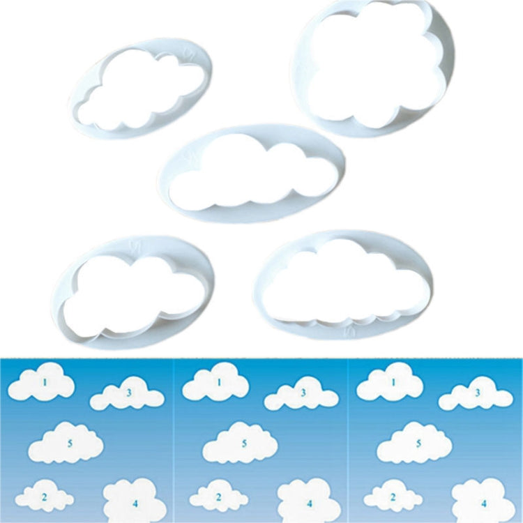 10個一賣 蛋糕模 雲朵翻糖蛋糕裝飾印花模切模具