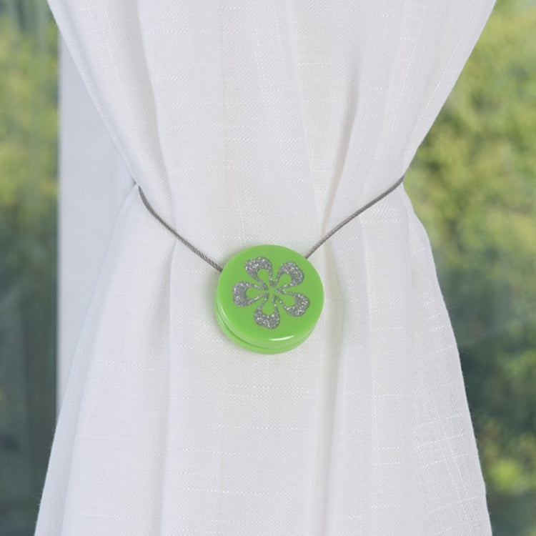 2個一賣 簡約現代磁鐵鋼絲窗帘扣磁性免安裝窗帘綁帶系帶 鋼絲窗帘掛鈎