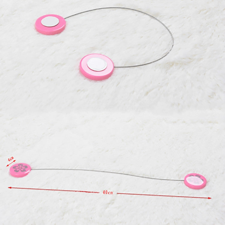 2個一賣 簡約現代磁鐵鋼絲窗帘扣磁性免安裝窗帘綁帶系帶 鋼絲窗帘掛鈎