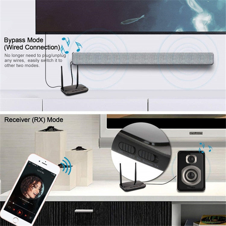 VIKEFON BT-21 藍牙5.0適配器藍牙音頻發射接收器