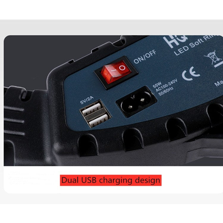 18寸 HQ-18N 直播補光燈網紅主播美顏手機自拍環形led打光燈，歐規