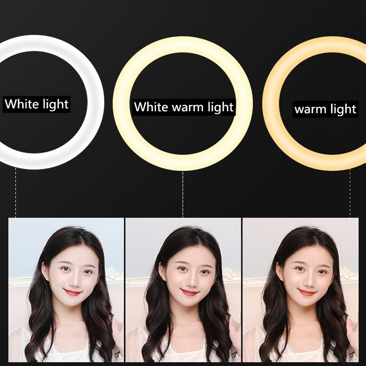 18寸 HQ-18N 直播補光燈網紅主播美顏手機自拍環形led打光燈，歐規