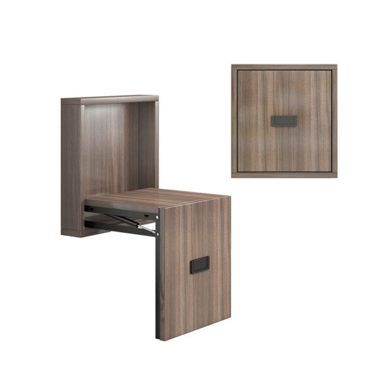 簡約木質摺疊壁掛式家用腳凳過道隱形穿鞋凳