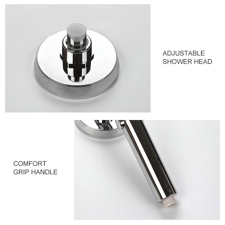 萬向增壓花灑一鍵止水手持噴頭