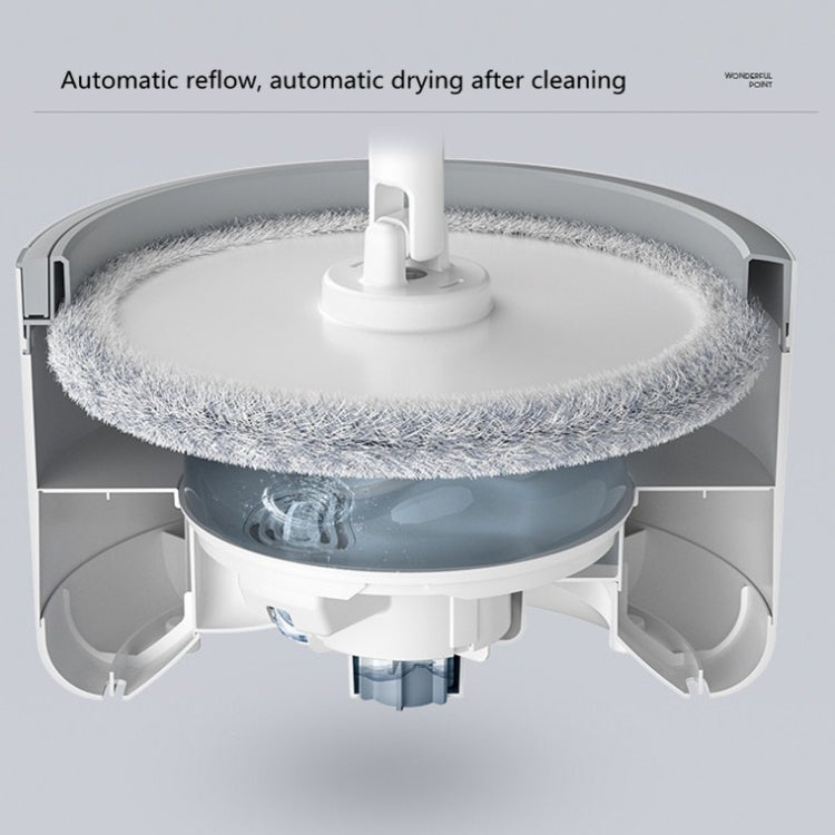 單桶洗甩旋轉拖把