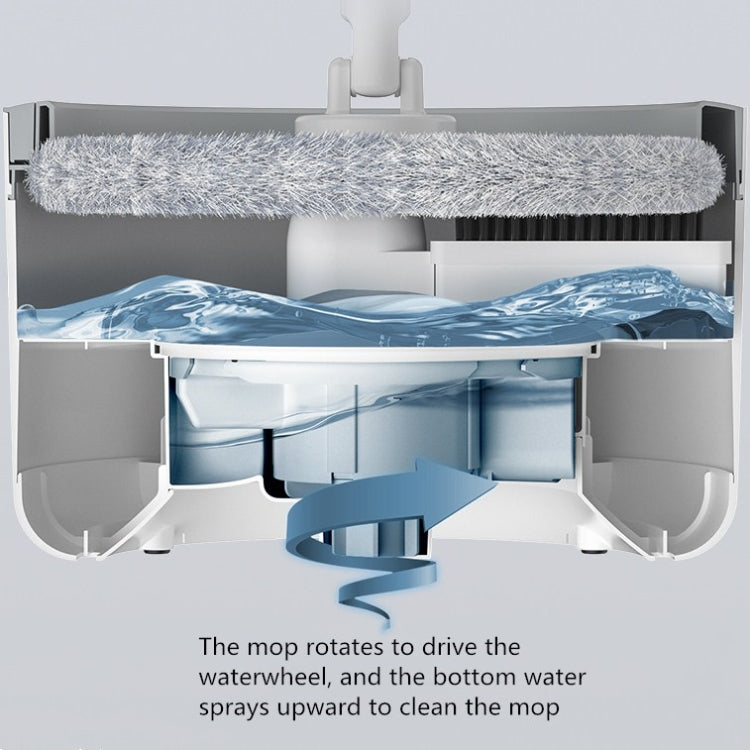 單桶洗甩旋轉拖把