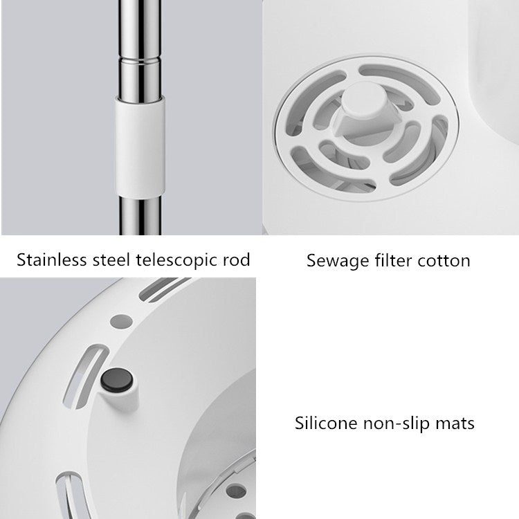 單桶洗甩旋轉拖把