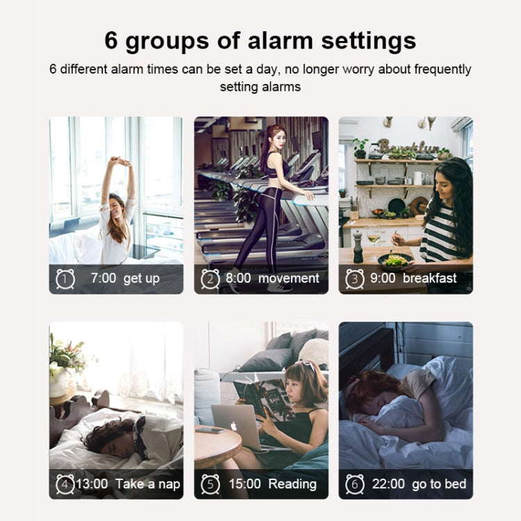 数字电子鬧鐘創意LED台鐘美規