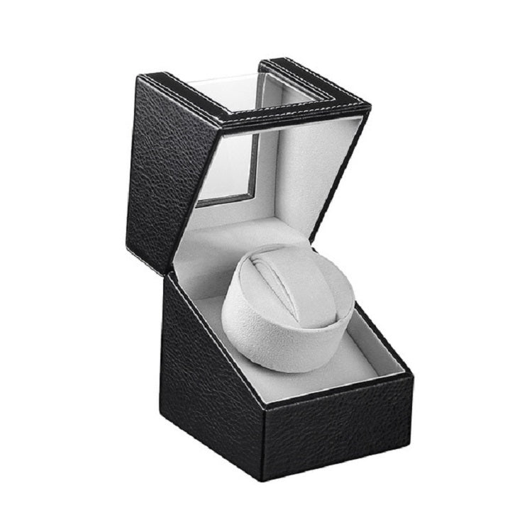 皮革單隻手錶盒電動馬達晃表器自動搖表器，美規