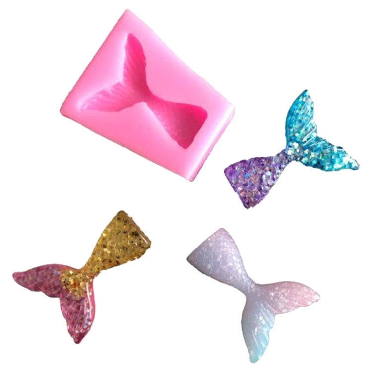 10件一賣 翻糖美人魚魚尾硅膠模具 烘焙工具 巧克力蛋糕裝飾模