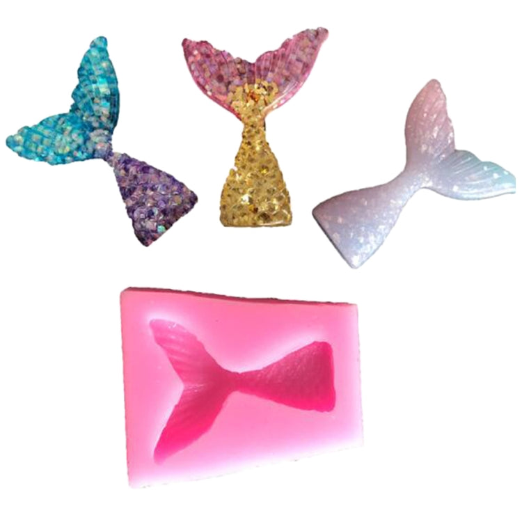 10件一賣 翻糖美人魚魚尾硅膠模具 烘焙工具 巧克力蛋糕裝飾模