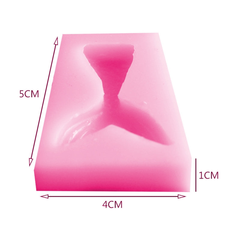 10件一賣 翻糖美人魚魚尾硅膠模具 烘焙工具 巧克力蛋糕裝飾模