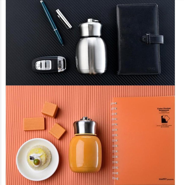 迷你可愛咖啡真空燒瓶 熱水瓶不銹鋼旅行飲料熱水杯