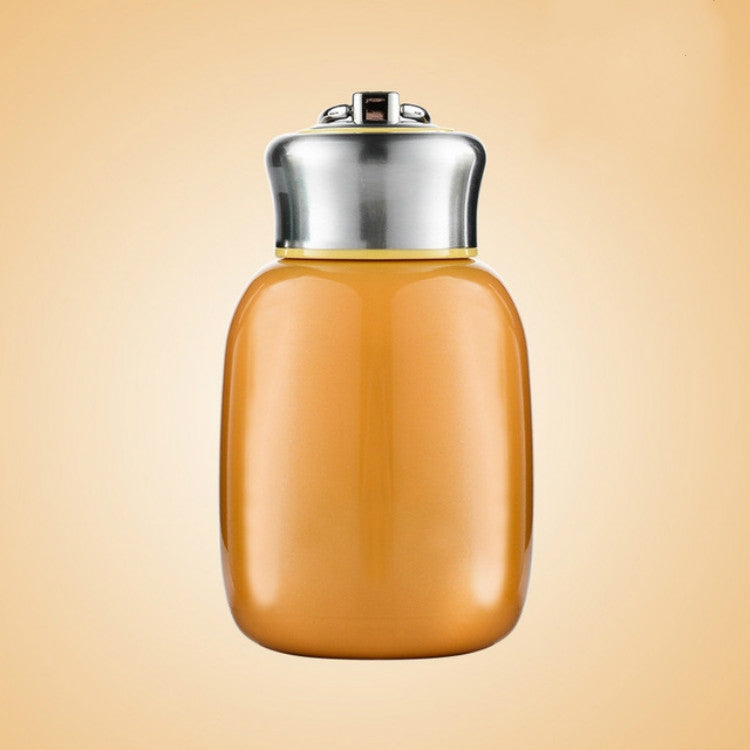 迷你可愛咖啡真空燒瓶 熱水瓶不銹鋼旅行飲料熱水杯