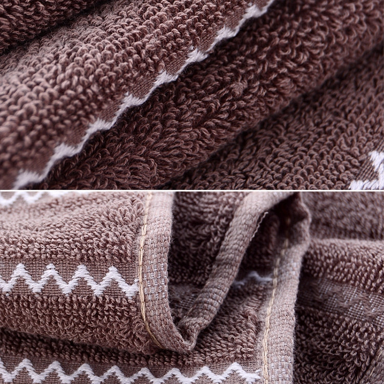 純棉32股波浪紋吸水耐用浴巾