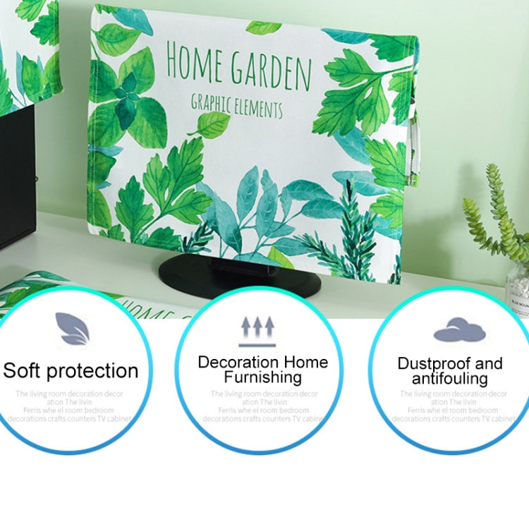 三件套簡約台式電腦防塵套