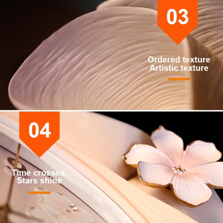 創意掛鐘現代純手繪掛鐘