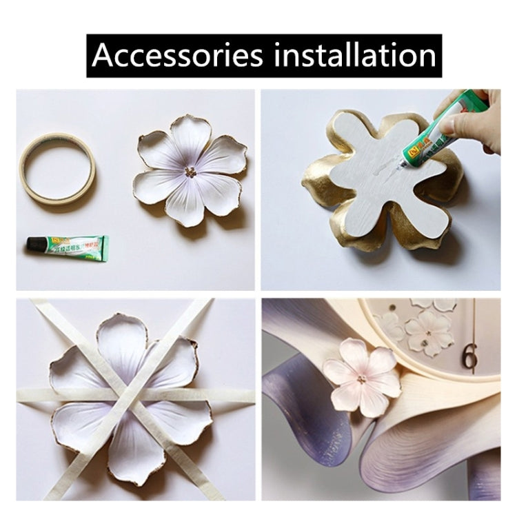 創意掛鐘現代純手繪掛鐘