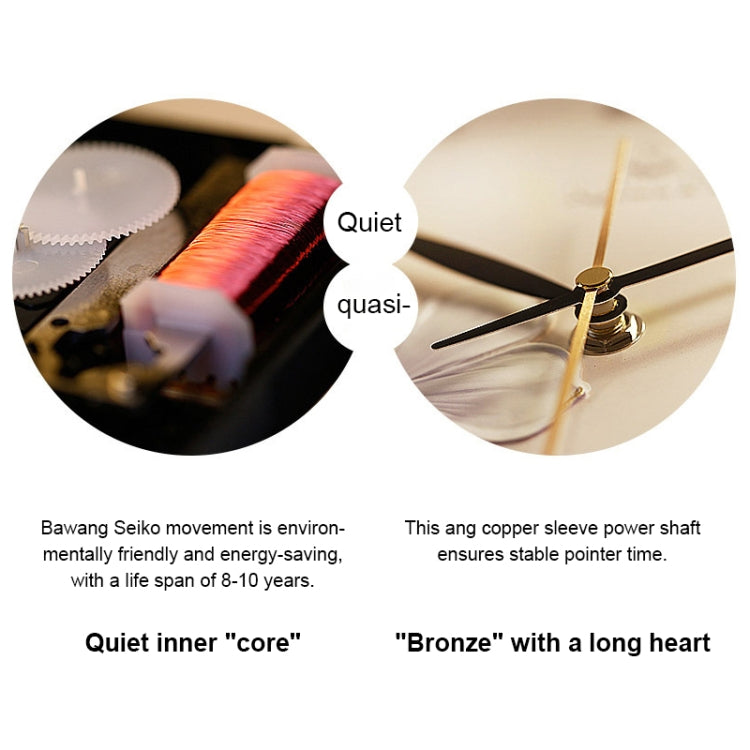 創意掛鐘現代純手繪掛鐘