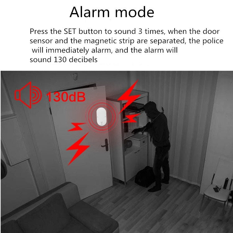 MC-03 130dB多功能門窗防盜報警器帶5種模式