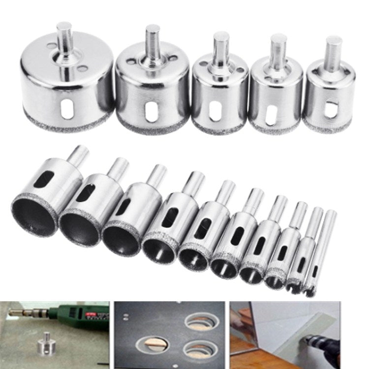 15合一 6-50mm金剛石玻璃開孔器陶瓷大理石開孔器