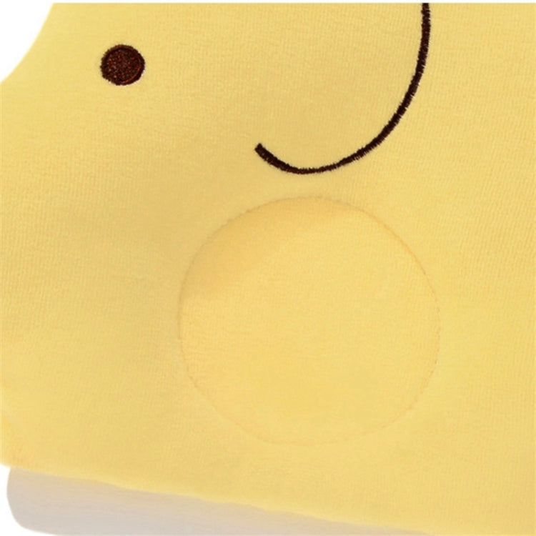 可愛大象造型防側翻頭枕頭