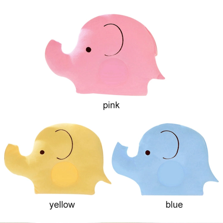 可愛大象造型防側翻頭枕頭