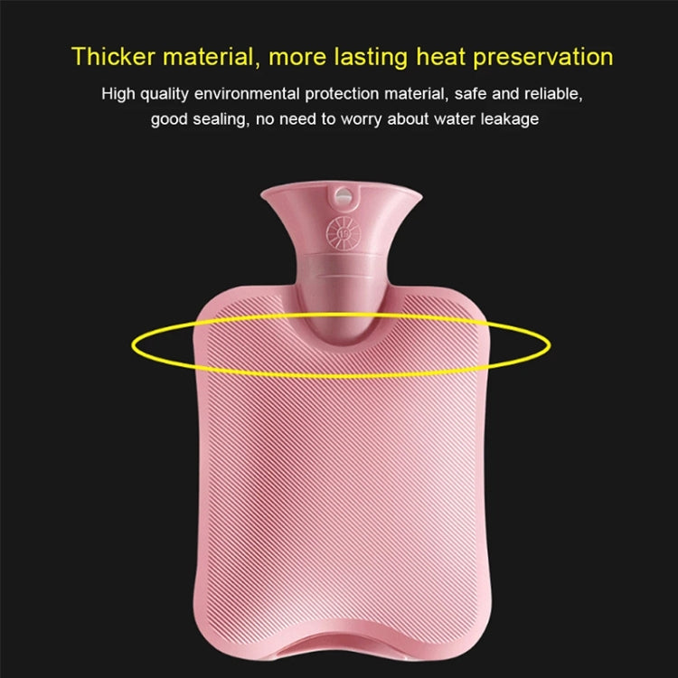 熱水瓶純色針織蓋（無熱水瓶）充水熱水袋天鵝絨包軟針織