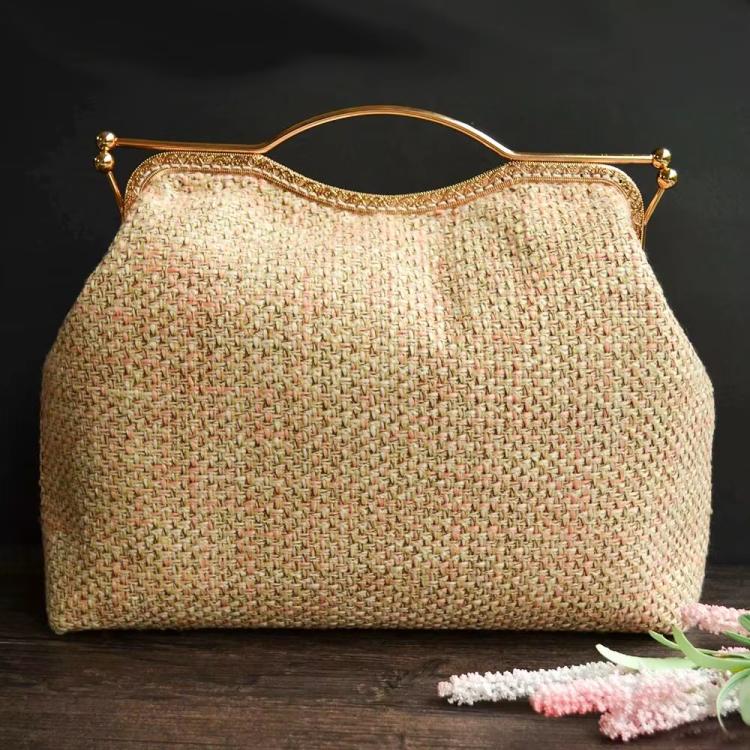 20.5cm Concave Waist Embossed Lip Handle Luggage Hardware Accessories