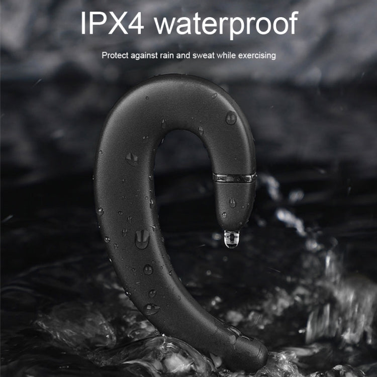 ET藍牙耳機無線耳機免提耳鈎防水降噪耳機帶麥克風適用於安卓蘋果手機