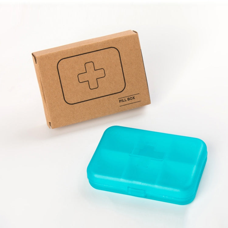 2個一賣 迷你6槽便攜式維生素醫療收納袋