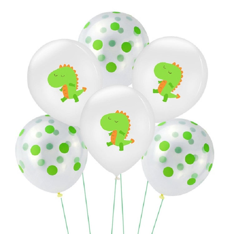 生日派對恐龍乳膠亮片氣球聚會氣氛布置裝飾恐龍套裝