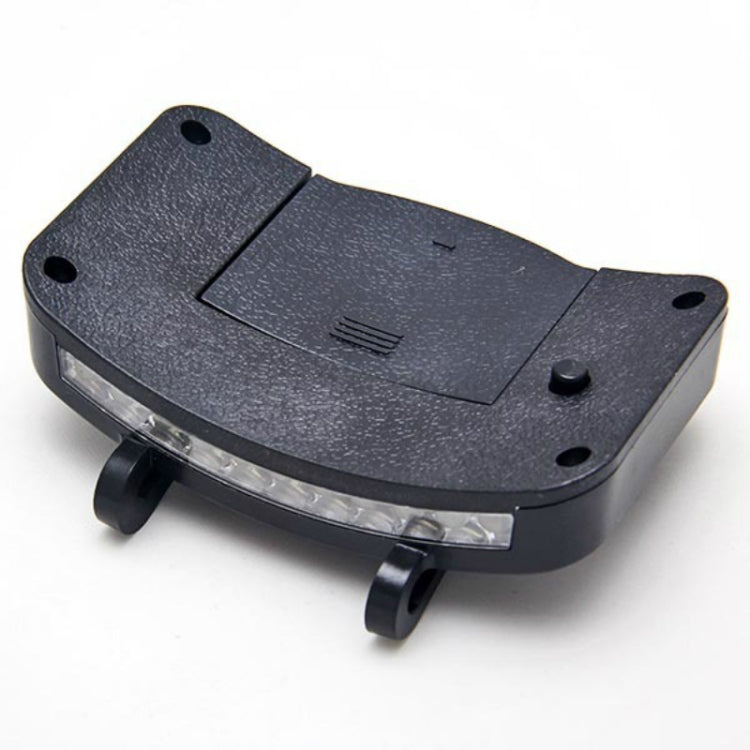 11 LED夾帽燈白色手電筒露營登山帽騎行野營帽燈