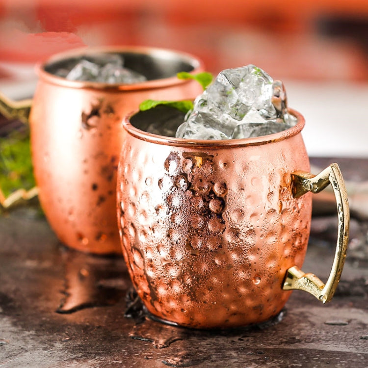 Copper Plating Stainless Steel Mug Cocktail Glass Beer Mug