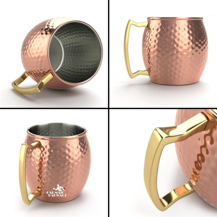 Copper Plating Stainless Steel Mug Cocktail Glass Beer Mug