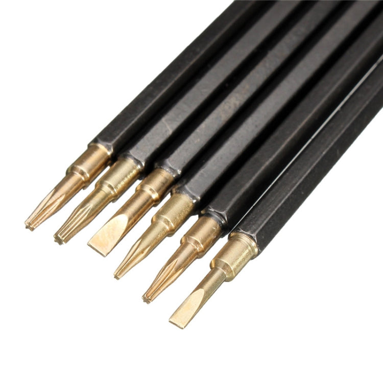 7合一便攜式螺絲刀套件套裝鉻釩合金鋼專業修理手動工具套裝