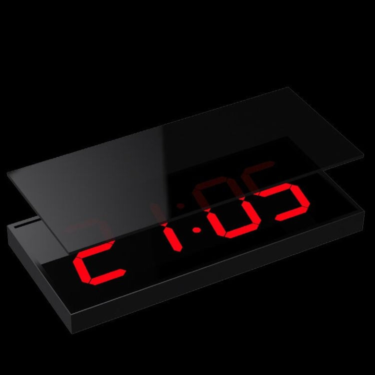 LED大屏数字電子鐘遙控雙面掛鐘