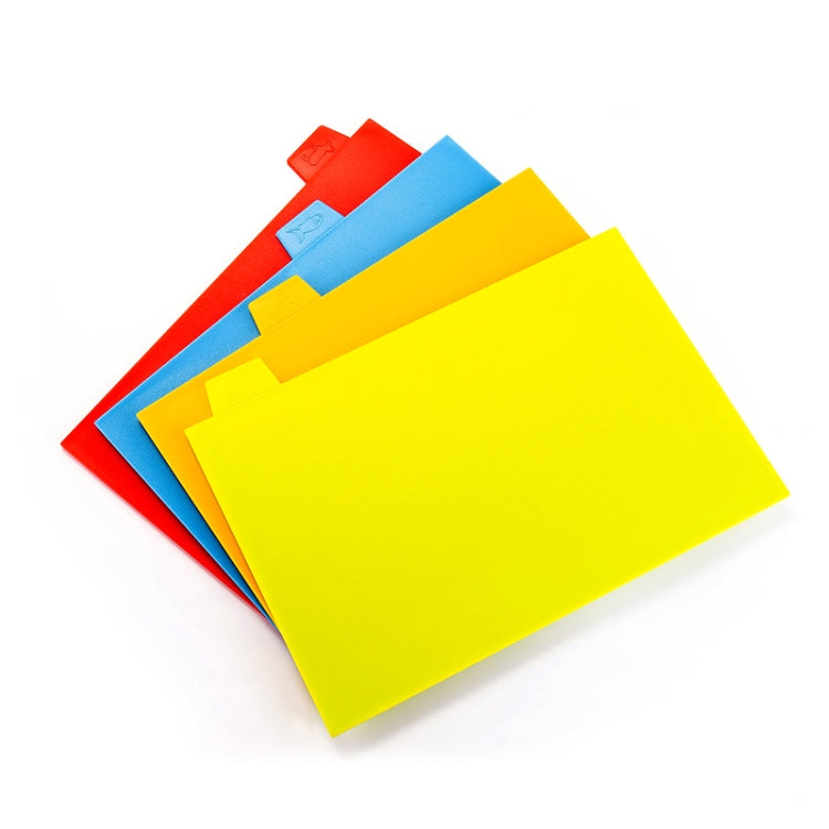 四合一 分類菜板多功能家用塑料水果砧板四件套