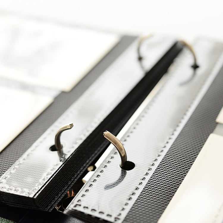 素雅棉麻活頁相冊電影票明信片收納