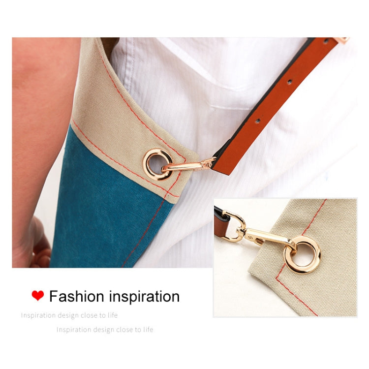 男女工作服牛仔圍裙