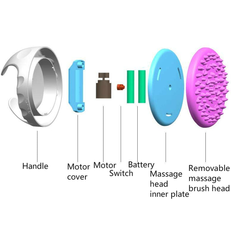 電動經絡美體刷按摩器刮痧儀器