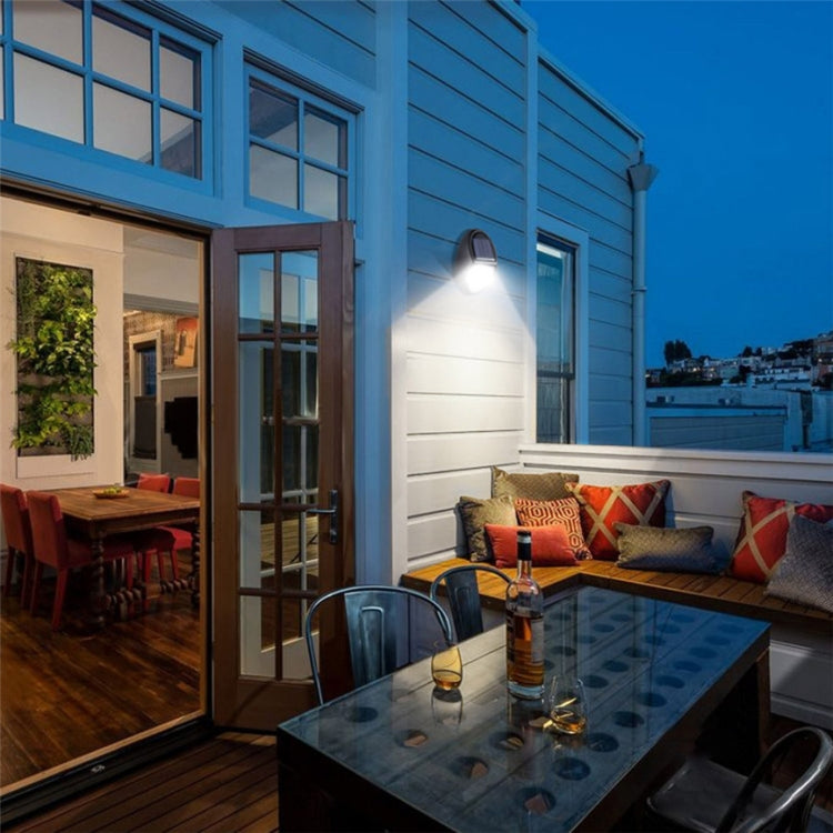 10燈珠SMD2835 太陽能IP65防水運動傳感器戶外庭院壁燈